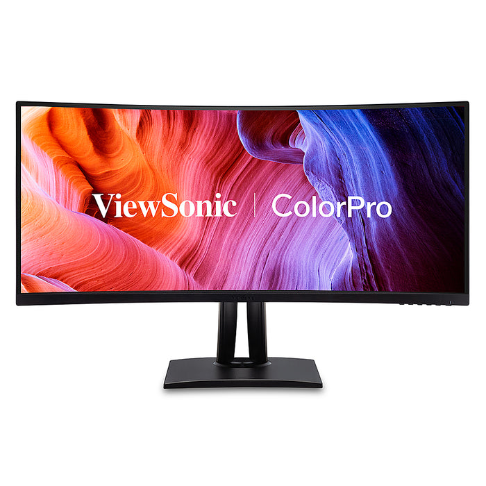 ViewSonic ColorPro VP3456A - LED monitor - curved - 34"