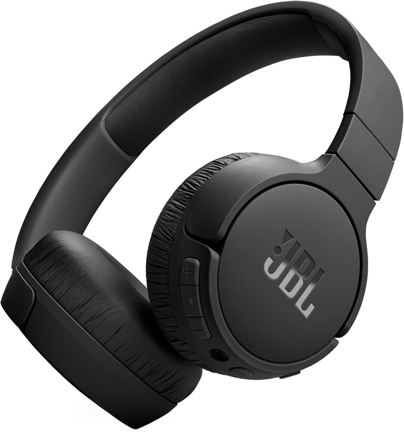 JBL - Tune 670NC Adaptive Noise Cancelling Wireless On-Ear Headphone -2024 - Black