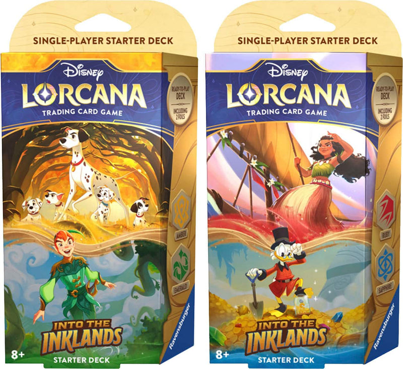 Disney - Lorcana Into the Inklands - Single-Player Starter Deck - Styles May Vary