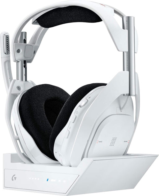 Logitech - Astro A50 X LIGHTSPEED Wireless w/ PLAYSYNC Over-the-Ear Gaming Headset + Base Station for Xbox Series XS PS5 PC/MAC - White