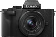 Panasonic - LUMIX G100 Mirrorless Camera for Photo 4K Video and Vlogging 12-32mm Lens - Black