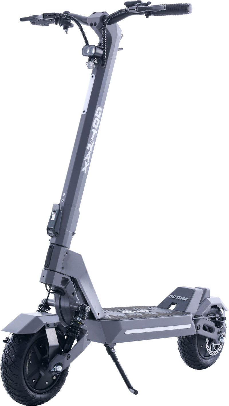 GoTrax - RAPTOR Electric Scooter w/28 mi Max Operating Range  30mph Max Speed - Gray