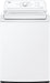 LG - 4.3 Cu. Ft. High-Efficiency Top Load Washer with SlamProof Glass Lid - White