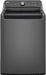 LG - 4.1 Cu. Ft. High-Efficiency Top Load Washer with TurboDrum Technology - Monochrome Grey