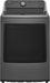 LG - 7.3 Cu. Ft. Electric Dryer with Sensor Dry - Monochrome Grey