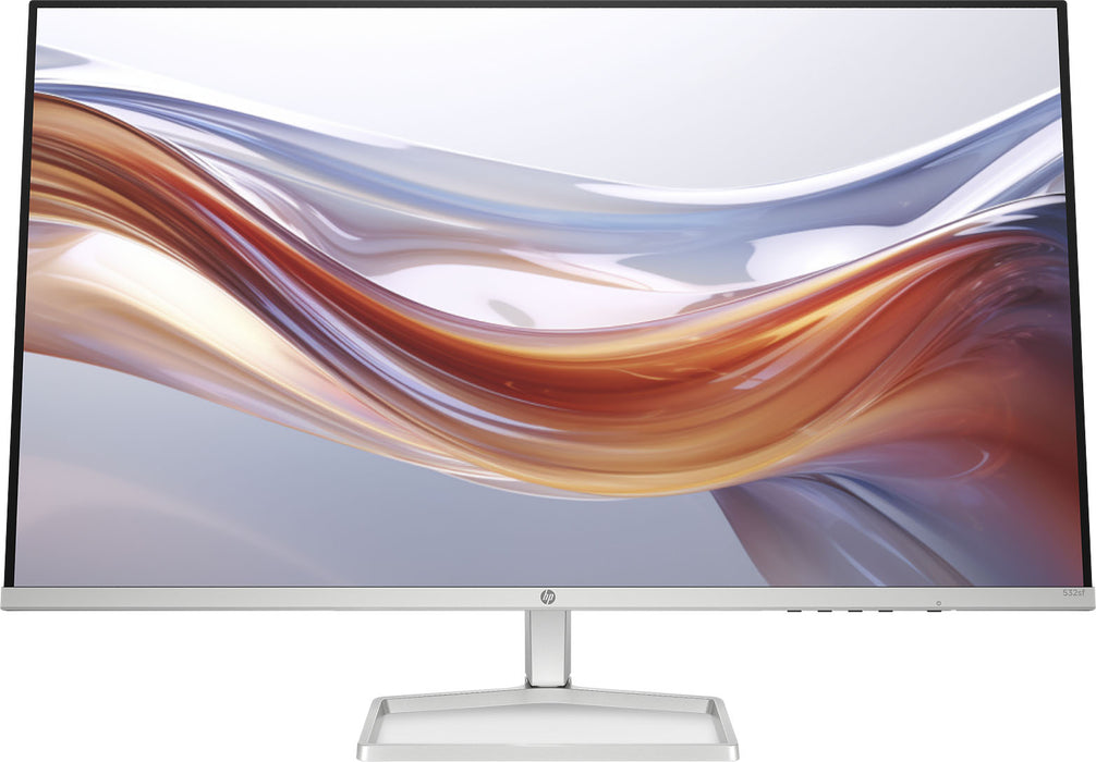 HP - 31.5" VA LED FHD 100Hz Monitor (HDMI VGA) - Silver  Black