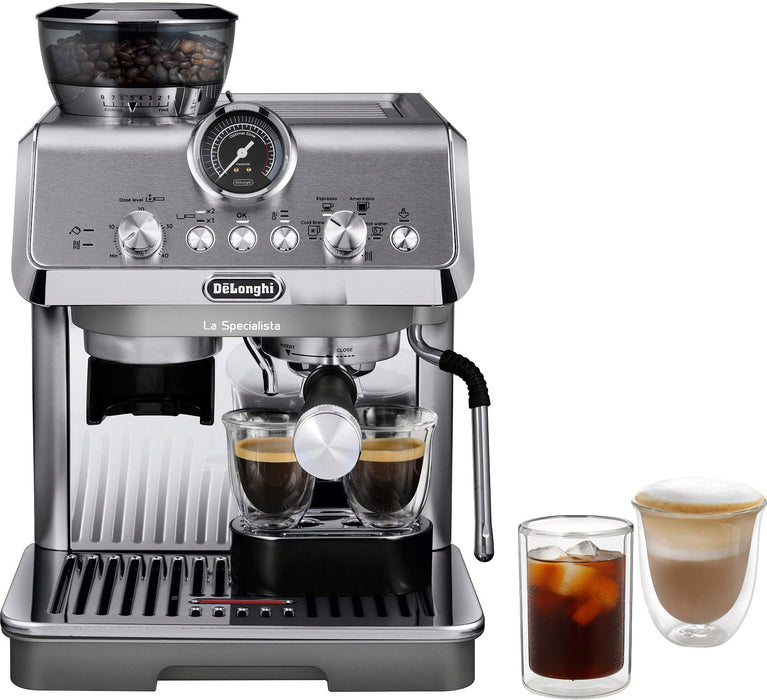 De'Longhi - La Specialista Arte Evo Espresso Machine with Cold Brew - Stainless Steel