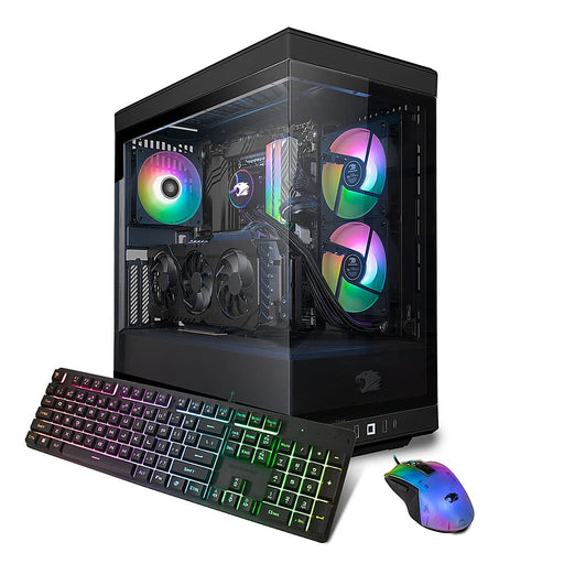 iBUYPOWER - Y40 Gaming Desktop - Intel Core i9-14900KF - 32GB Memory - NVIDIA GeForce RTX 4070 Ti Super 16GB - 2TB NVMe - Black