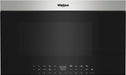 Whirlpool - 1.1 Cu. Ft. Over the Range Microwave with Flush Built-In Design - Stainless Steel