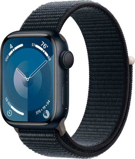 Apple Watch Series 9 GPS 41mm  Aluminum Case with Midnight Sport Loop - Midnight