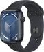 Apple Watch Series 9 (GPS) - midnight aluminum - smart watch with sport band - midnight - 64 GB