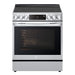 LG - 6.3 Cu. Ft. Smart Slide-In Electric True Convection Range with EasyClean and Air Fry - Stainless Steel