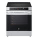 LG - 6.3 Cu. Ft. Smart Slide-in Electric Induction True Convection Range with EasyClean and Air Fry - Stainless Steel