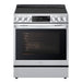 LG - 6.3 Cu. Ft. Slide-In Electric Induction True Convection Range with EasyClean and Air Fry - Stainless Steel