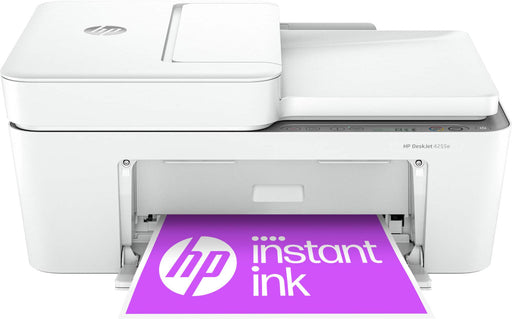 HP - DeskJet 4255e Wireless AI-Enabled All-in-One Inkjet Printer with 3 Months of Instant Ink - White