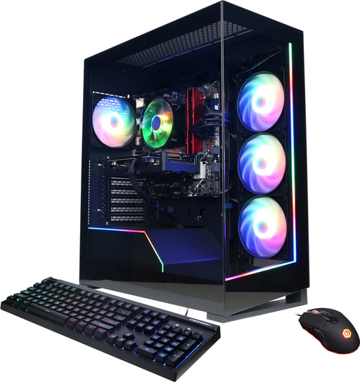 CyberPowerPC - Gamer Master Gaming Desktop - AMD Ryzen 5 5500 - 16GB Memory - AMD Radeon RX 6500 XT 4GB - 1TB SSD - Black