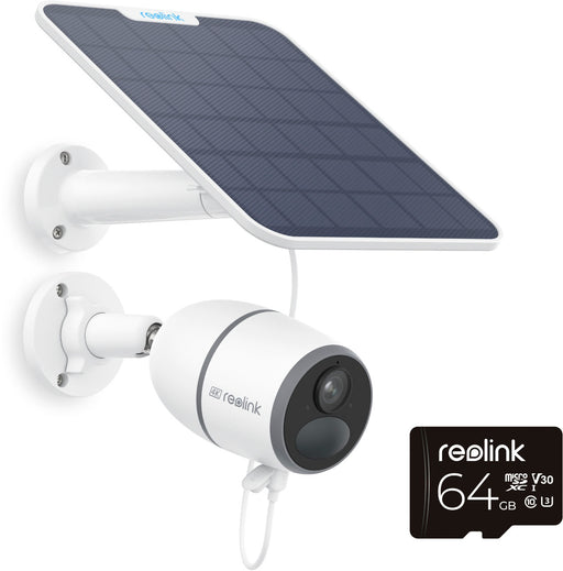 Reolink - Go Series G340 with Solar Panel 2 - White