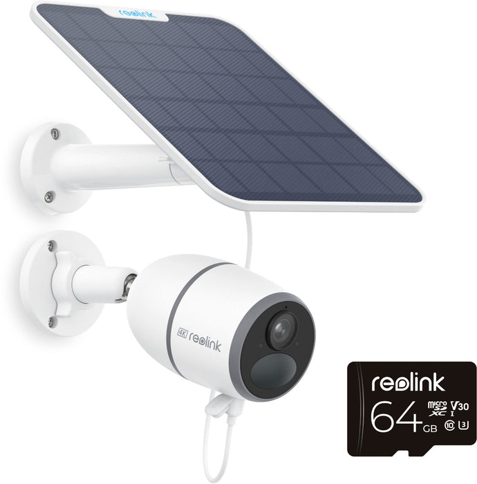 Reolink - Go Series G340 with Solar Panel 2 - White