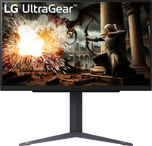 LG - UltraGear 27" IPS LED 180Hz 1-ms NVIDIA G-SYNC Compatible and AMD Freesync Gaming Monitor with HDR - Black