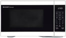 Sharp - 1.1 cu. ft. 1000W Countertop Microwave - White