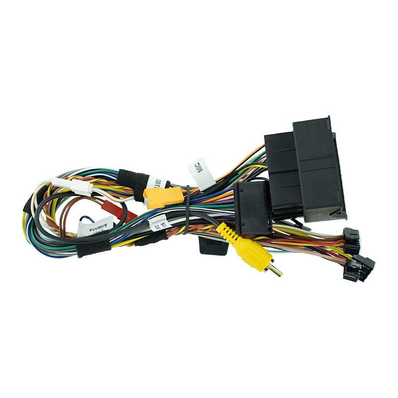 Maestro - VW2 Installation T-Harness for Select Volkswagen and Audi Models 2016+ with Head Unit Connectors - Black