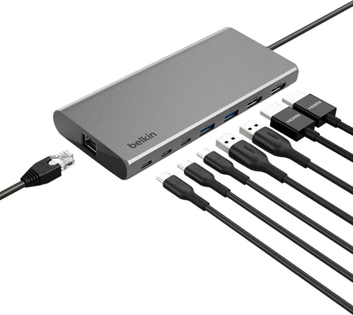 Belkin - docking station - USB-C - 2 x HDMI - 1GbE
