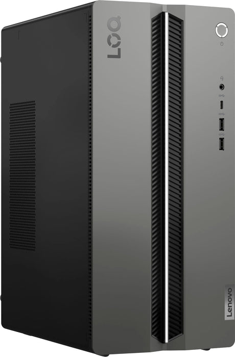 Lenovo - LOQ Tower Gaming Desktop - Intel i5 14400F - 16GB Memory - NVIDIA GeForce RTX 3050 - 512GB SDD - Luna Gray