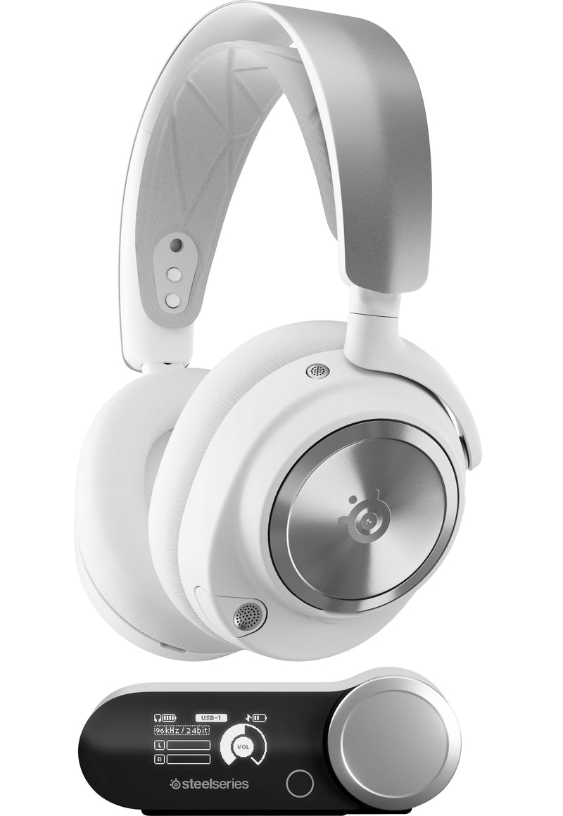 SteelSeries - Arctis Nova Pro Wireless Multi Gaming Headset for Xbox Series XS Xbox One - White