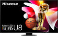 Hisense - 65" Class U8 Series Mini-LED 4K UHD QLED Smart Google TV (2024)