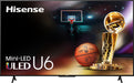 Hisense - 65" Class U6 Series Mini-LED 4K UHD QLED Google TV (2024)