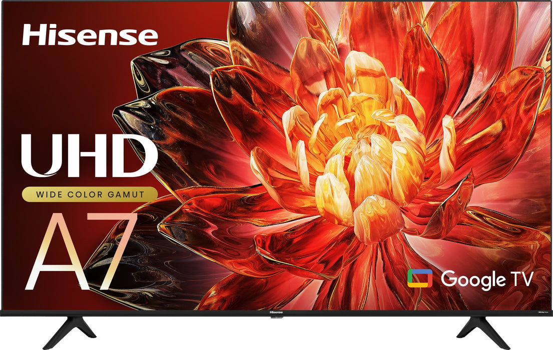 Hisense - 43" Class A7 Series LED 4K UHD HDR WCG Google TV