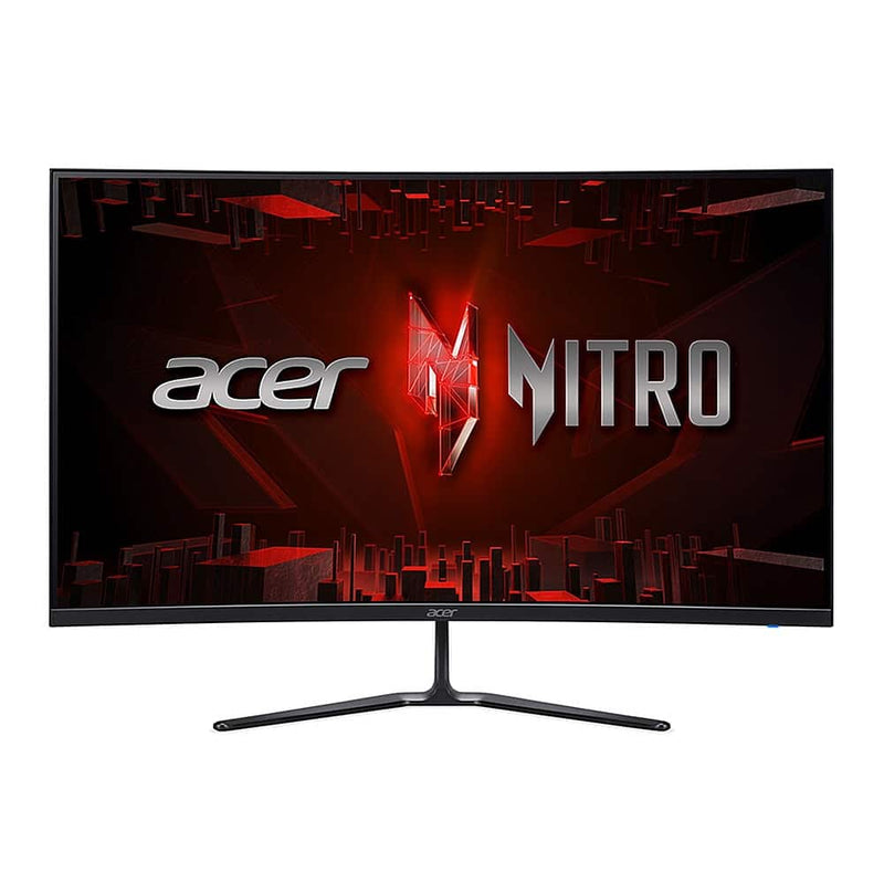 Acer - Nitro 31.5 VA Curved  FHD 240Hz 1ms FreeSync Premium Gaming Monitor HDR10 (DisplayPort HDMI) - Black