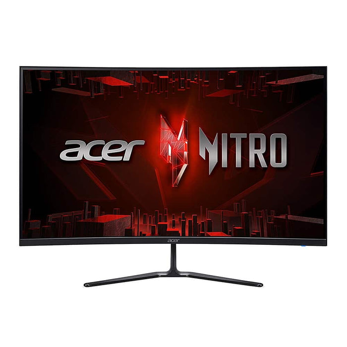 Acer - Nitro 31.5 VA Curved  FHD 240Hz 1ms FreeSync Premium Gaming Monitor HDR10 (DisplayPort HDMI) - Black