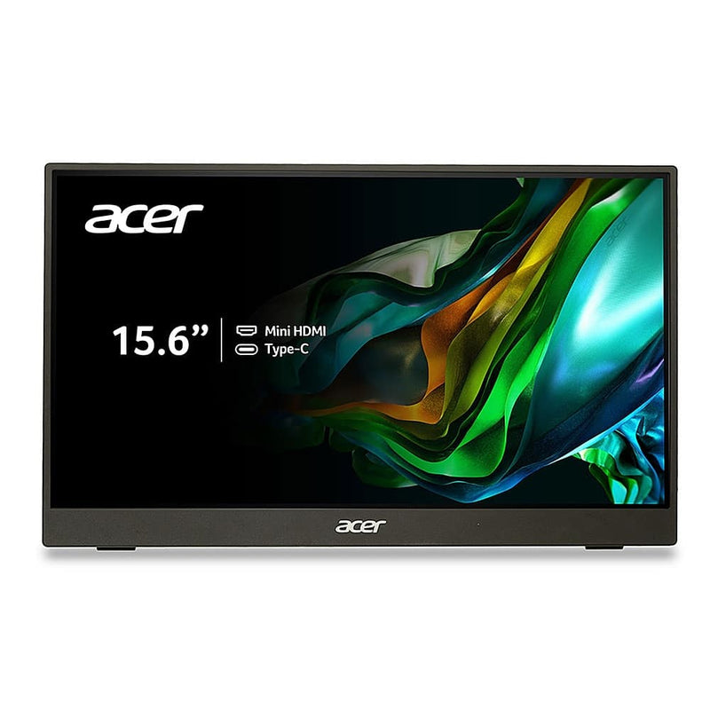 Acer - 15.6" IPS FHD  FreeSync Portable Monitor (DisplayPort HDMI) - Black