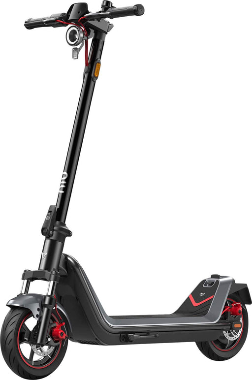 NIU - KQi 300X Foldable Electric Kick Scooter W/ 37 mi Max Range  23.7 mph Max Speed - Space Gray