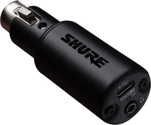 Shure Motiv MVX2U - digital audio adapter - audio / USB