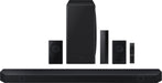 Samsung - HW-Q850D 7.1.2 Channel Q-Series Soundbar with Wireless Subwoofer and Rear Speakers Dolby Atmos and Q-Symphony - Black
