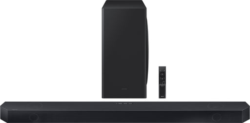 Samsung - HW-QS730D 3.1.2 Channel Q-Series Soundbar with Wireless Subwoofer Dolby Atmos and Q-Symphony - Titan Black
