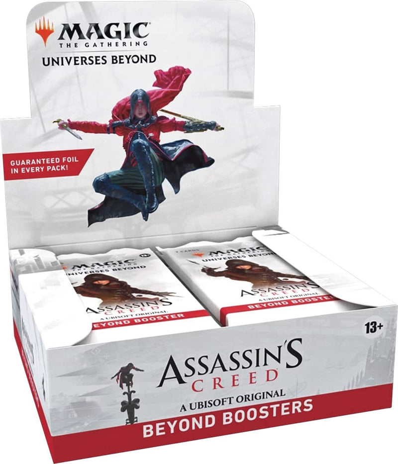 Wizards of The Coast - Magic The Gathering - Assassin’s Creed Beyond Booster Box - 24 Beyond Booster Packs