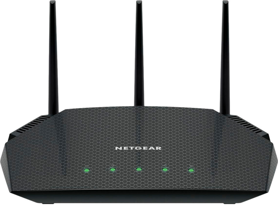 NETGEAR - Nighthawk AX3000 Dual-Band Wi-Fi 6 Router - Black