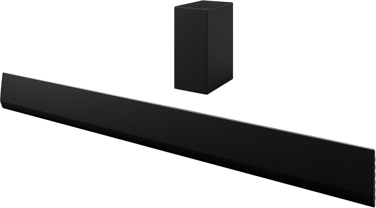 LG - 3.1-Channel SG10TY Soundbar with Wireless Subwoofer Dolby Atmos - Black