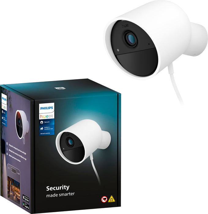 Philips Hue Wired Security Camera White - White