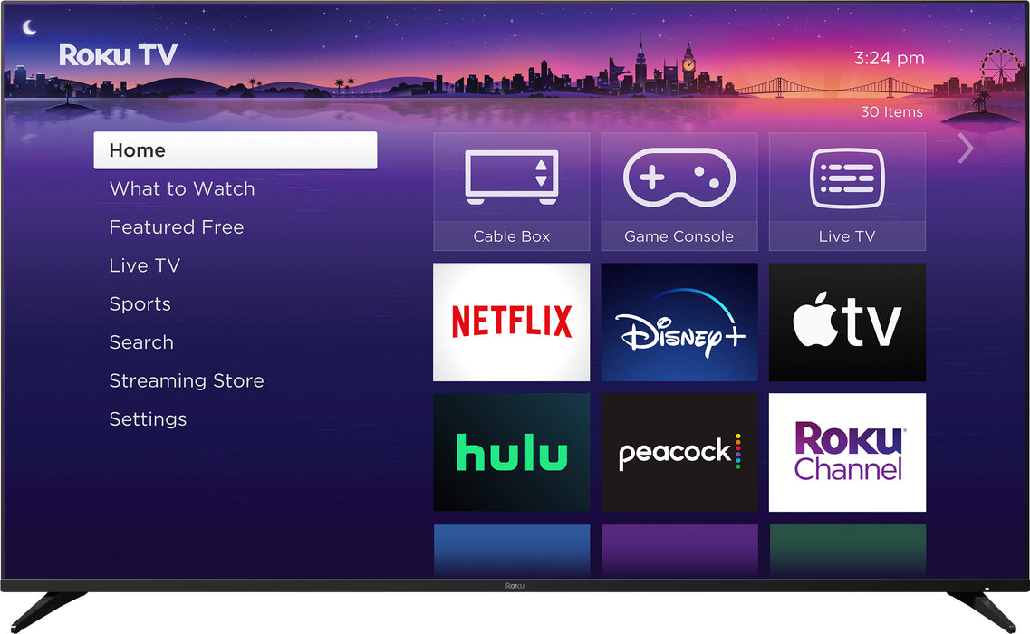 Roku - 55" Class Pro Series Mini-LED QLED 4K Smart RokuTV