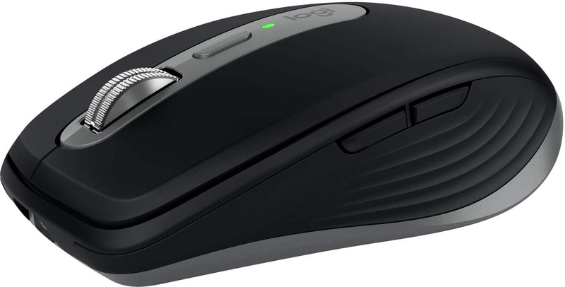 Logitech - MX Anywhere 3S for Mac Wireless Bluetooth Optical Fast Scrolling Mouse with Programmable Buttons - Wireless - Space Gray