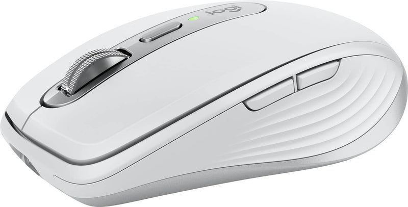 Logitech - MX Anywhere 3S for Mac Wireless Bluetooth Optical Fast Scrolling Mouse with Programmable Buttons - Wireless - Pale Gray