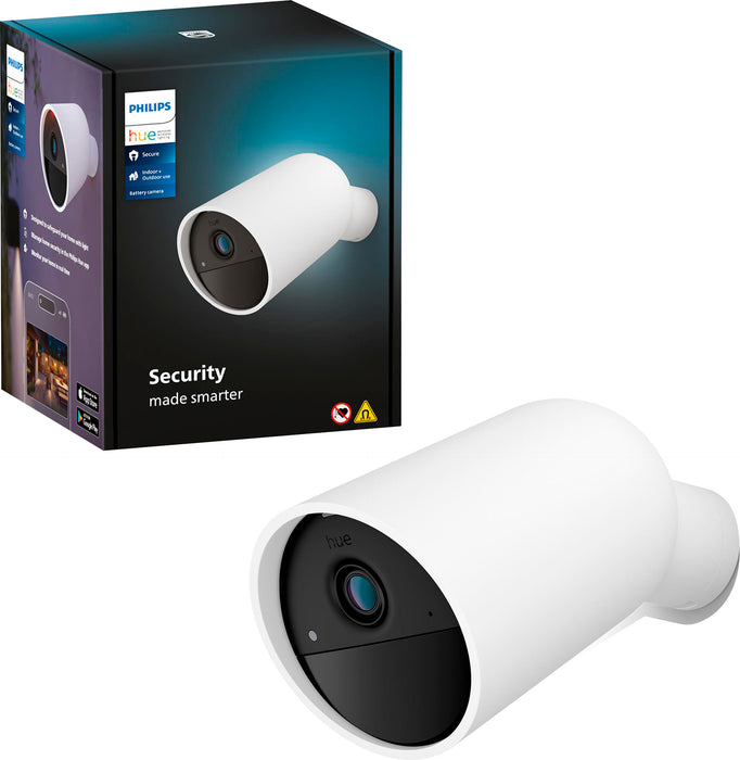 Philips Hue Battery Security Camera - White