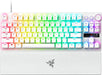 Razer - Huntsman V3 Pro TKL Wired Analog Optical Esports Keyboard with Rapid Trigger and Adjustable Actuation - White