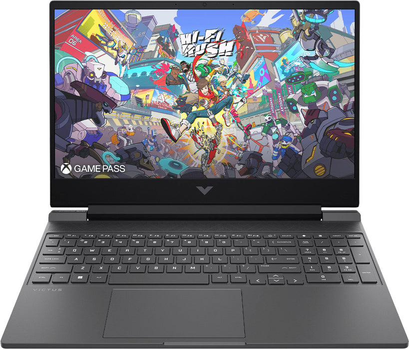 HP - Victus 15.6" Full HD Gaming Laptop - AMD Ryzen 5-7535HS - 8GB DDR5 Memory - AMD Radeon RX 6550M - 512GB SSD - Mica Silver