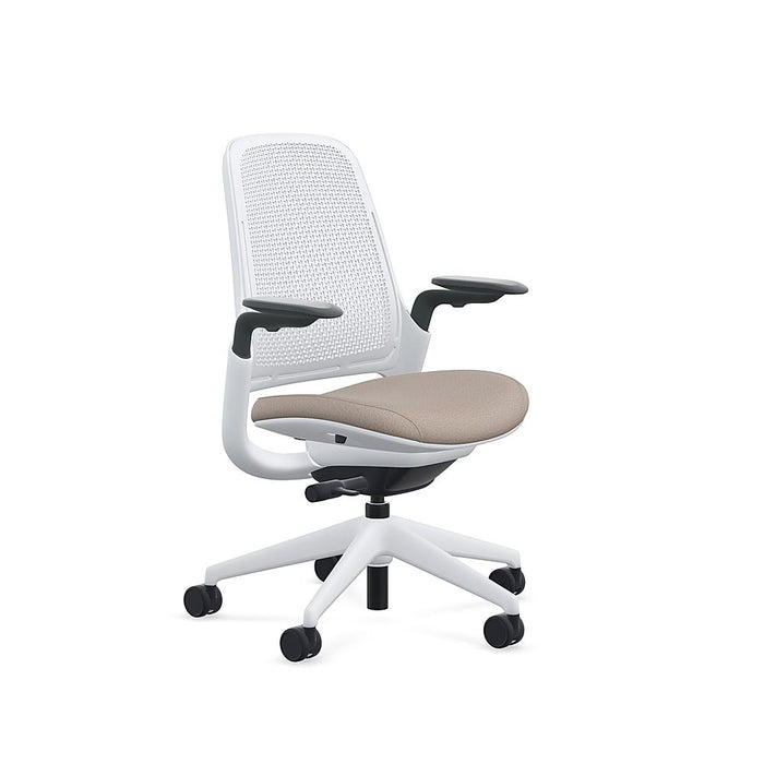 Steelcase - Series 1 Air Chair with Seagull Frame - Era Truffle / Seagull Frame