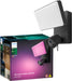 Philips - Hue Outdoor Floodlight Camera - Black